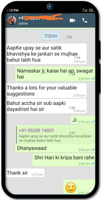 Whatsapp Testi